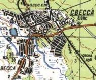 Топографічна карта Свеси